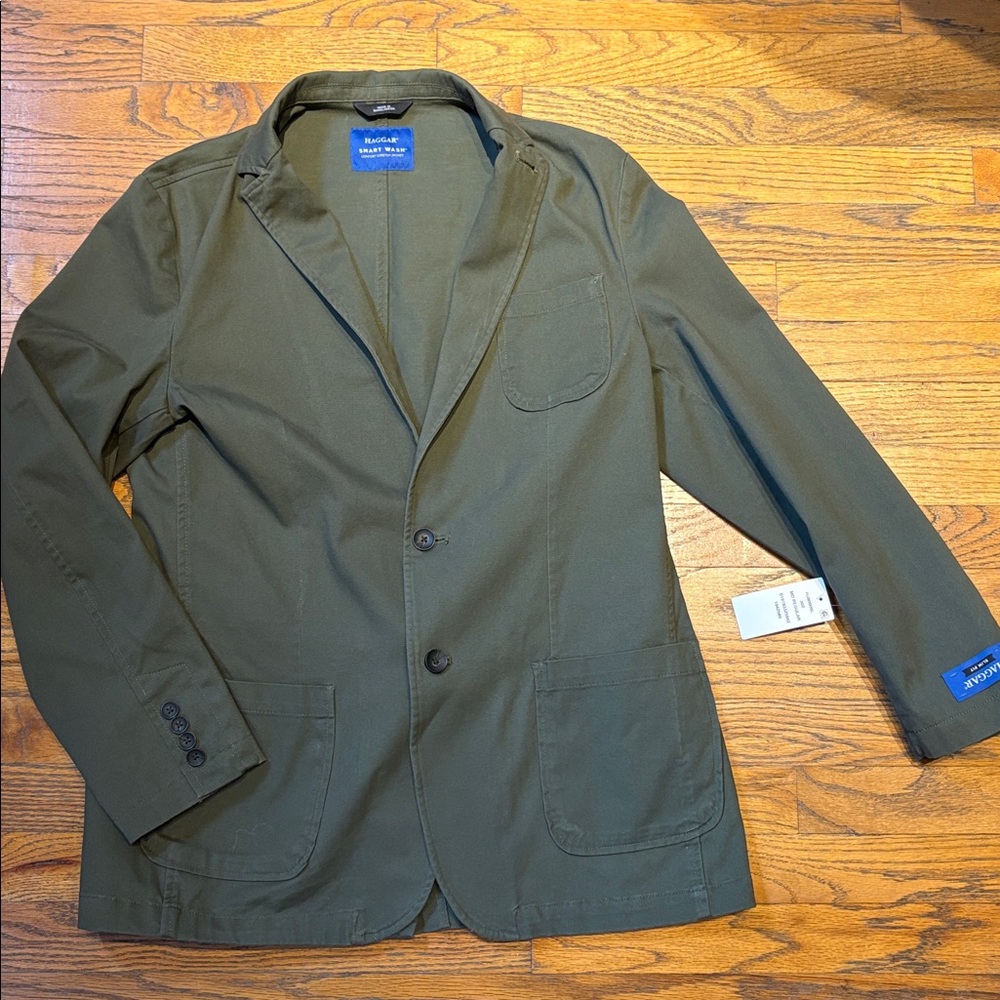 Haggar Green Twill Blazer size Medium 40/42
